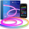 imageLepro N1 AI Smart RGB Rope Lights for Christmas Decorations LLM AI Generated Lighting LightBeats Music Sync Color Segment DIY Voice Control Via App 1968ft WiFi ampamp Bluetooth LED Strip Lights984ft