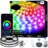 imageLE LED Strip Lights Christmas Decorations 328ft WiFi Smart RGB Strips SMD 5050 LED Rope Light AppampampRemote Controlled Alexa Compatible Tape Light for Bedroom Home and Kitchen