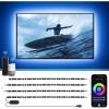 imageLE TV LED Lights App Control TV LED Backlights 16 Million RGB DIY Colors 656FT Easy Installation USB TV LED Lights for 3265 inch TVs Computer Bedroom Gaming Monitor