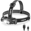 imageLepro 1000 Lumen Headlamp Rechargeable  Powerful Detachable Head Lamp with 2200 mAh Battery Super Bright 500FT Flashlight Beam IP65 Waterproof LED Headlight for Camping Hiking Hunting Fishing Gear