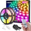 imageLepro LED Strip Lights 164ft Music Sync MagicColor Light Strip with Remote Dreamcolor Christmas Color Changing Lights 5050 RGB Lights for Bedroom Home Gaming Room Party TV Wall Decor656ft