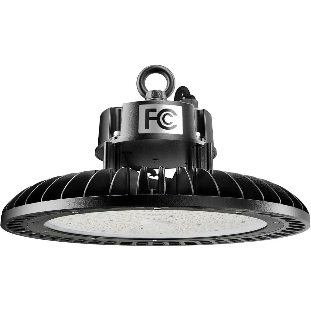 image:imageLE UFO LED High Bay Light 240W 32000lm 5000K Daylight 800W HPS Equivalent 110V Dimmable Commercial Warehouse LED Lighting Waterproof IP65 100277V 110 Beam Industrial Ceiling Light Fixture