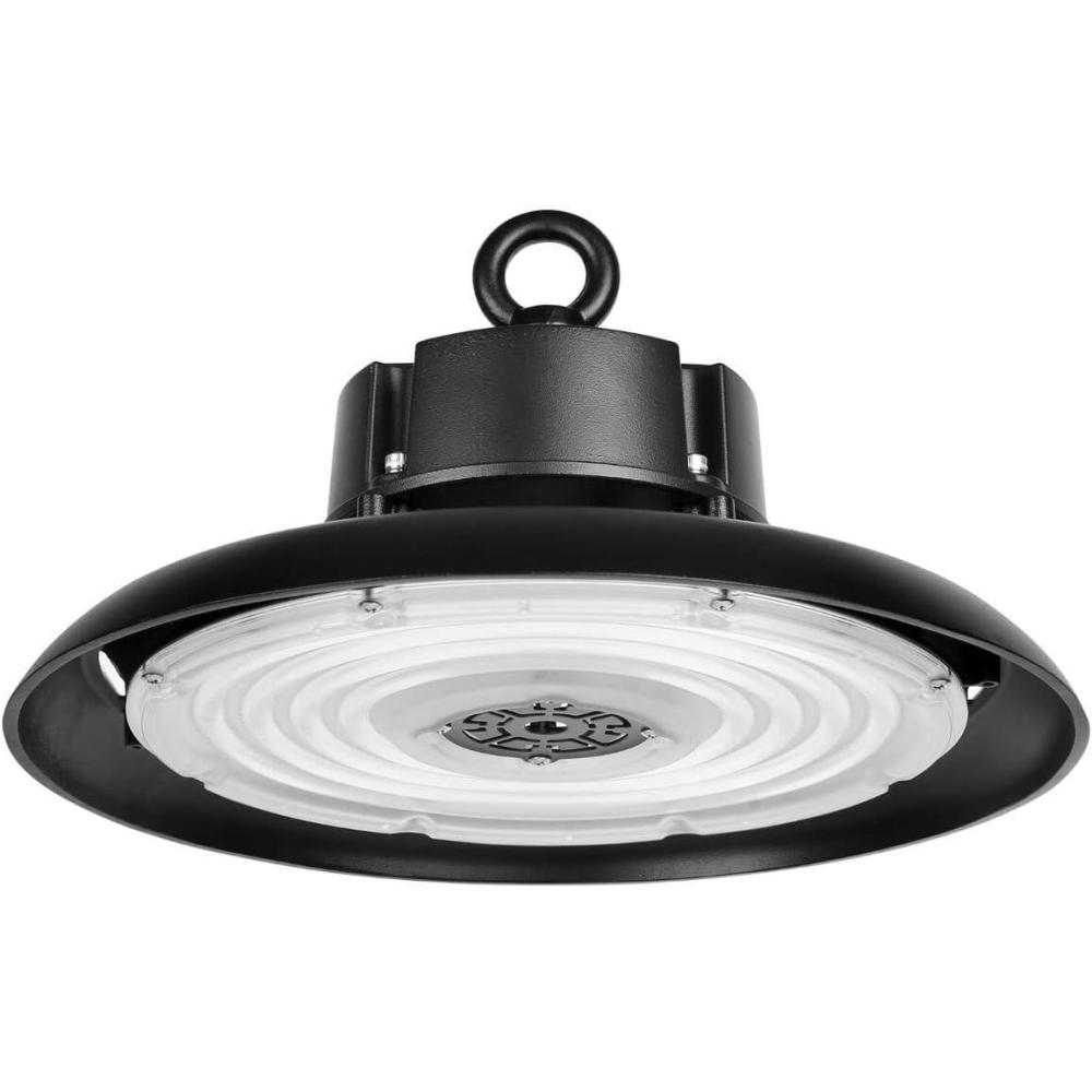 image:imageLepro UFO LED High Bay Light 100W 14500lm 5000K Daylight 300W HPS Equivalent 010V Dimmable Commercial Warehouse LED Lighting Waterproof IP65 120277V 90 Beam Industrial Ceiling Light Fixture