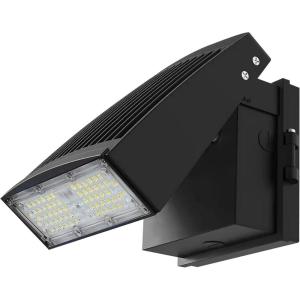 Lighting EVER Slim LED Wall Pack Light with 0-45° Adjustable Head, 35W 4200LM, 5000K Daylight White, IP65 Waterproof Commercial Outdoor Wall Mount Security Lighting Fixture(35.0 Watts)