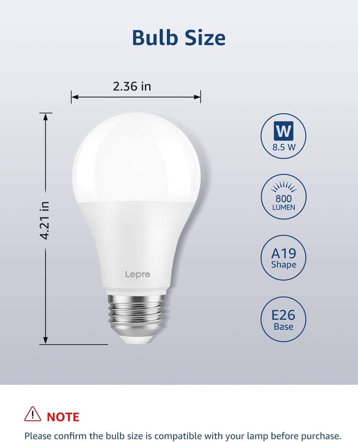 image:imageLepro B1 AI Smart Light Bulbs WiFi amp Bluetooth RGBWW Color Changing LED Bulb Works with Alexa amp Google Assistant Personalized Al Lighting Designer AI Voice Control Music Sync 24GHz Only 8 PackRgbww