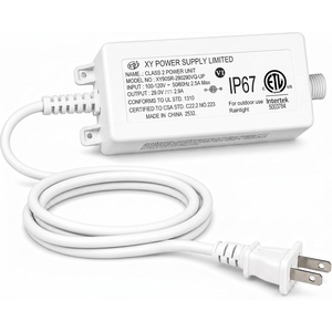 Lepro EE1 Permanent Lights Accessories Only – 29V 84W AC-DC Power Supply, IP67 Waterproof Adapter, NOT Compatible with Lepro E1 and House String Lights from Any Other Brands