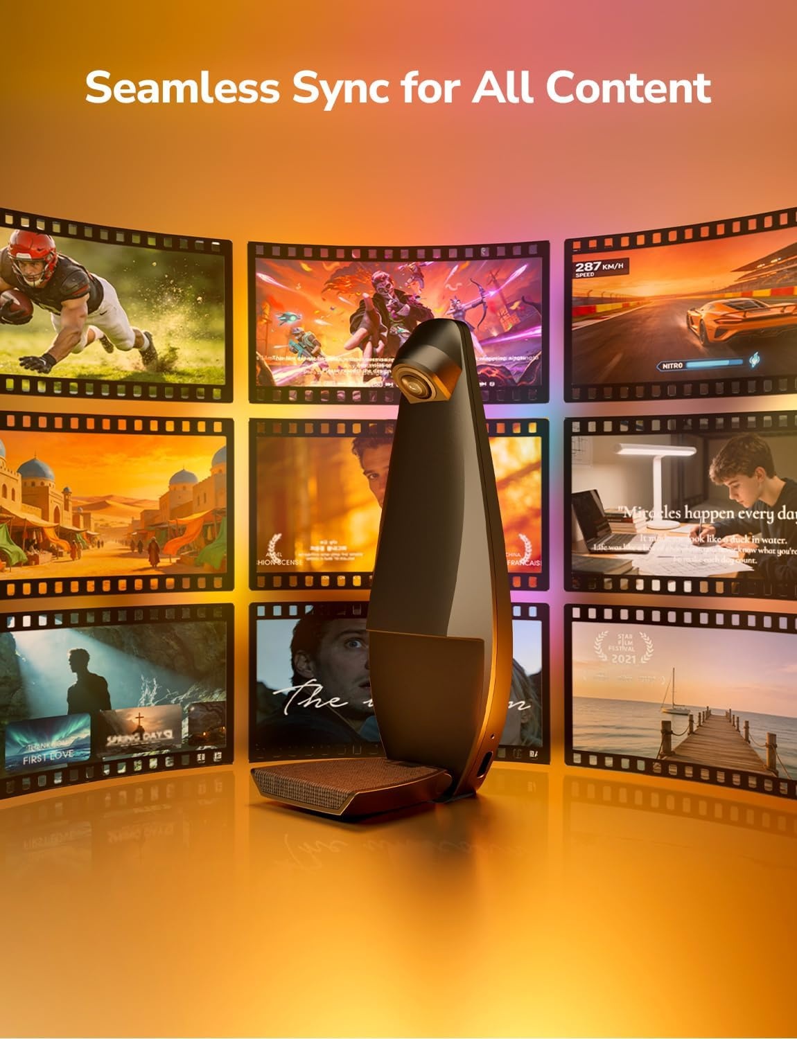 image:imageLepro Bundle 2 Items 984ft N1 AI Smart RGB Rope Lights amp STV1 118FT TV Backlight with UltraWide Camera for Family Movie Nights