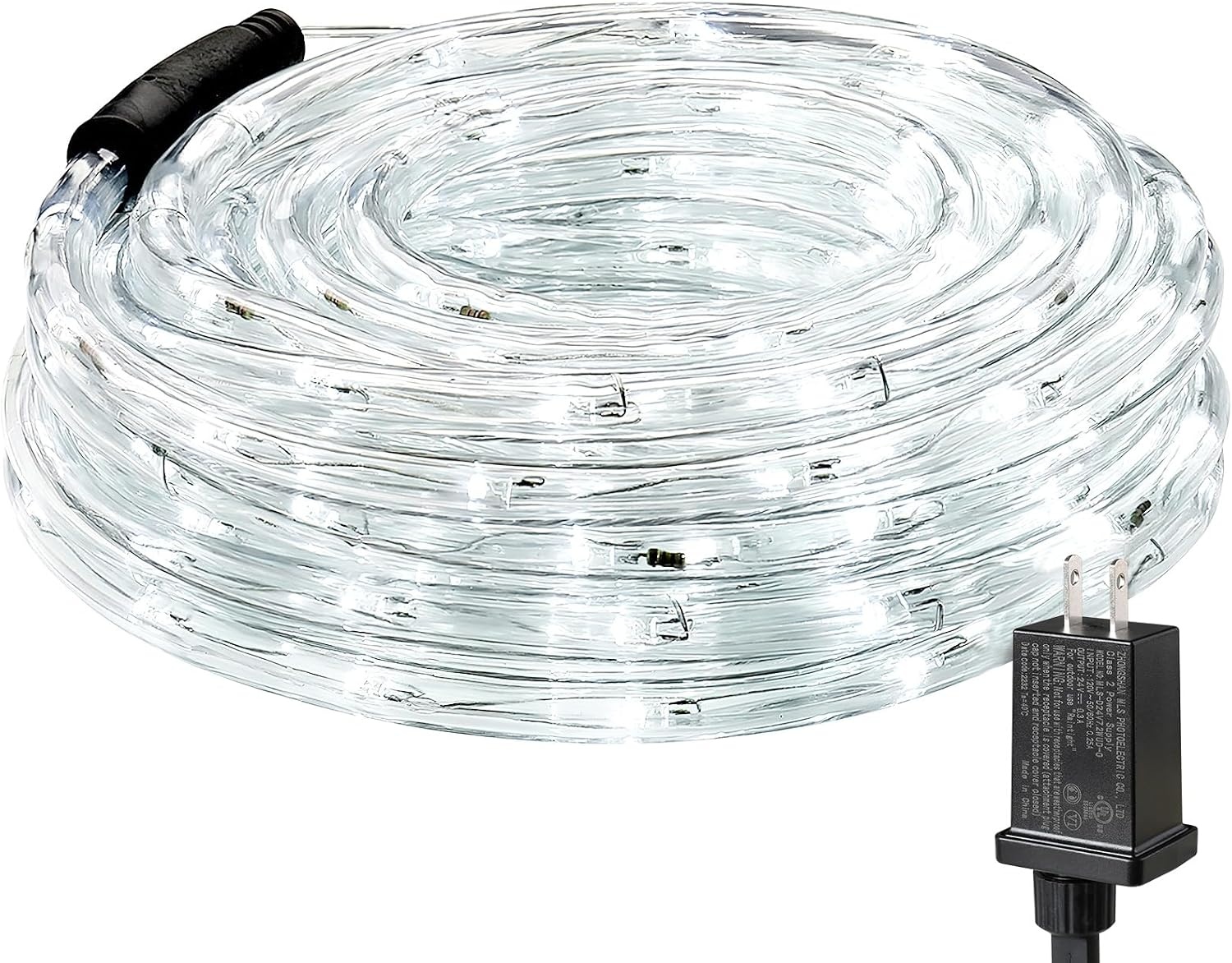image:imageLepro Bundle 33ft 240 LED Outdoor Rope Lights Daylight White amp AI Smart Outdoor String Lights