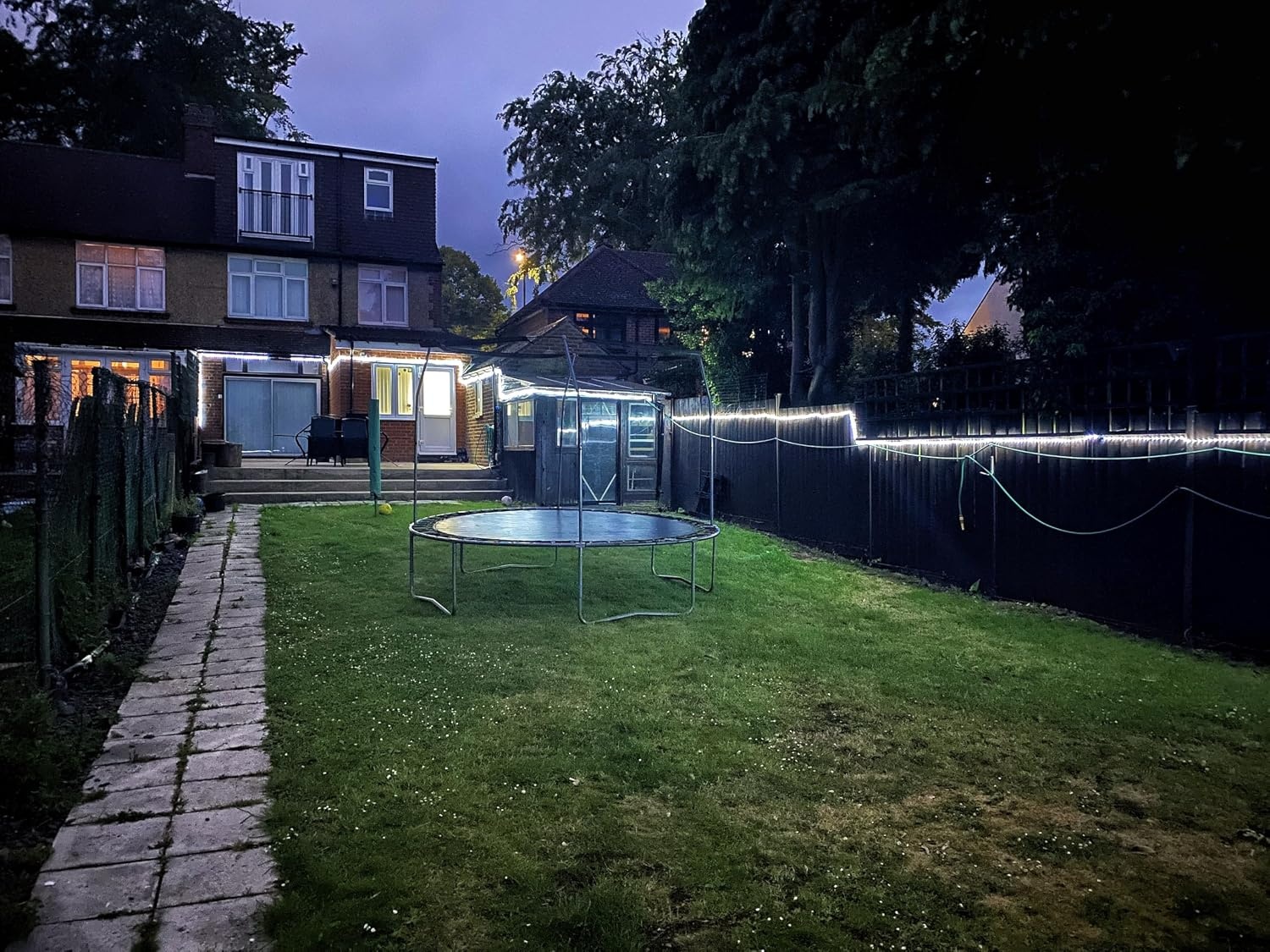 image:imageLepro Bundle 33ft 240 LED Outdoor Rope Lights Daylight White amp AI Smart Outdoor String Lights